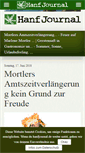 Mobile Screenshot of hanfjournal.de